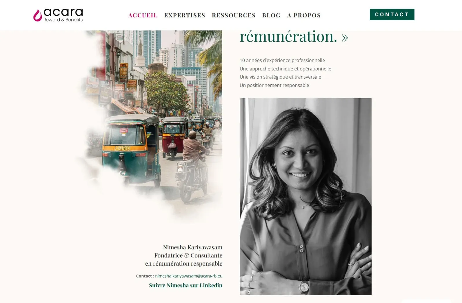 ACARA-RB — Site web, visuel 2