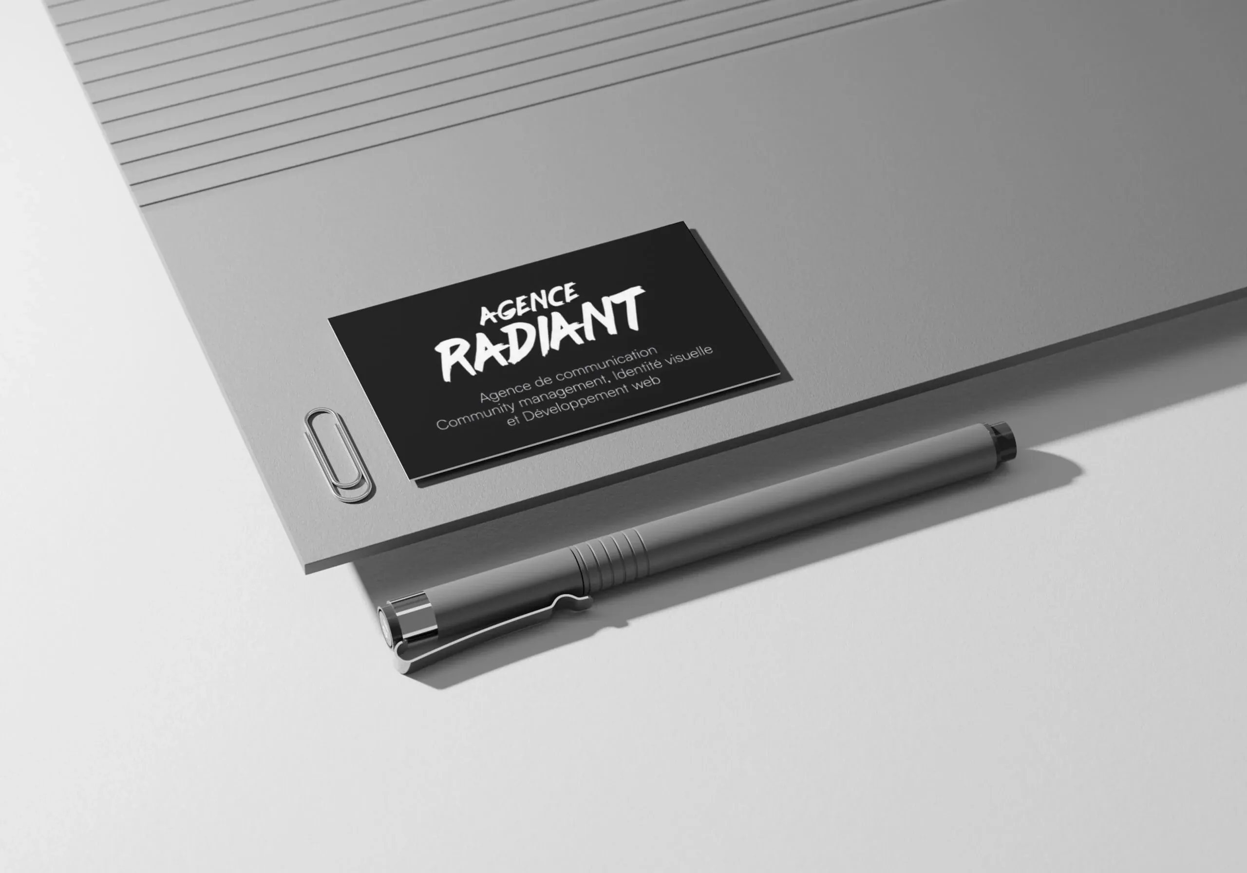 Agence Radiant V1 — Branding, visuel 5