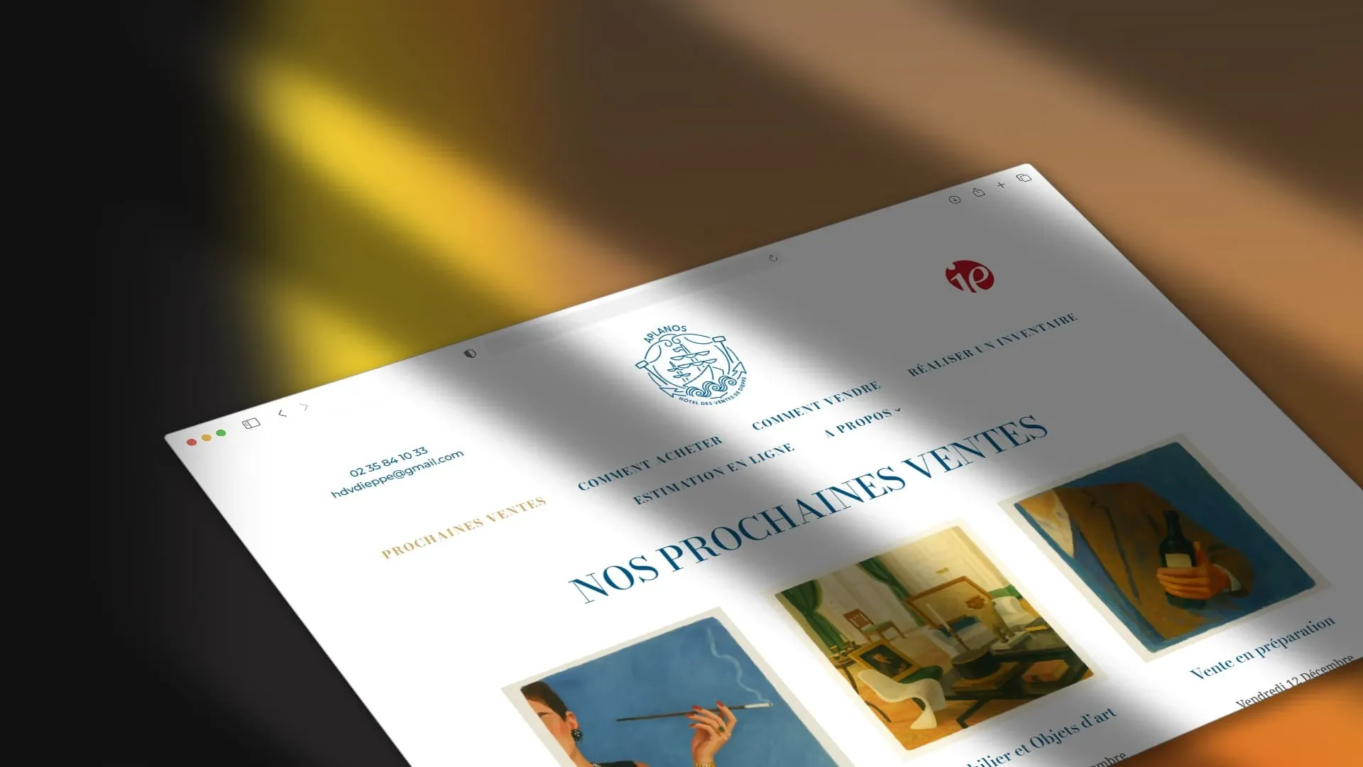 Aplanos — Site web