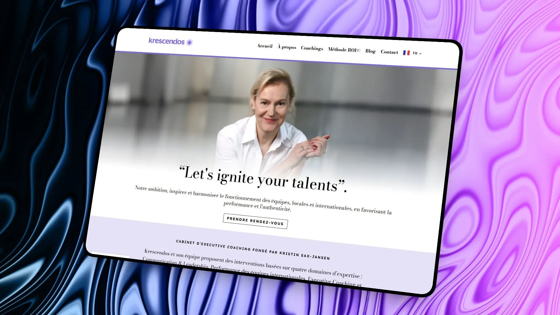 Krescendos — Site web