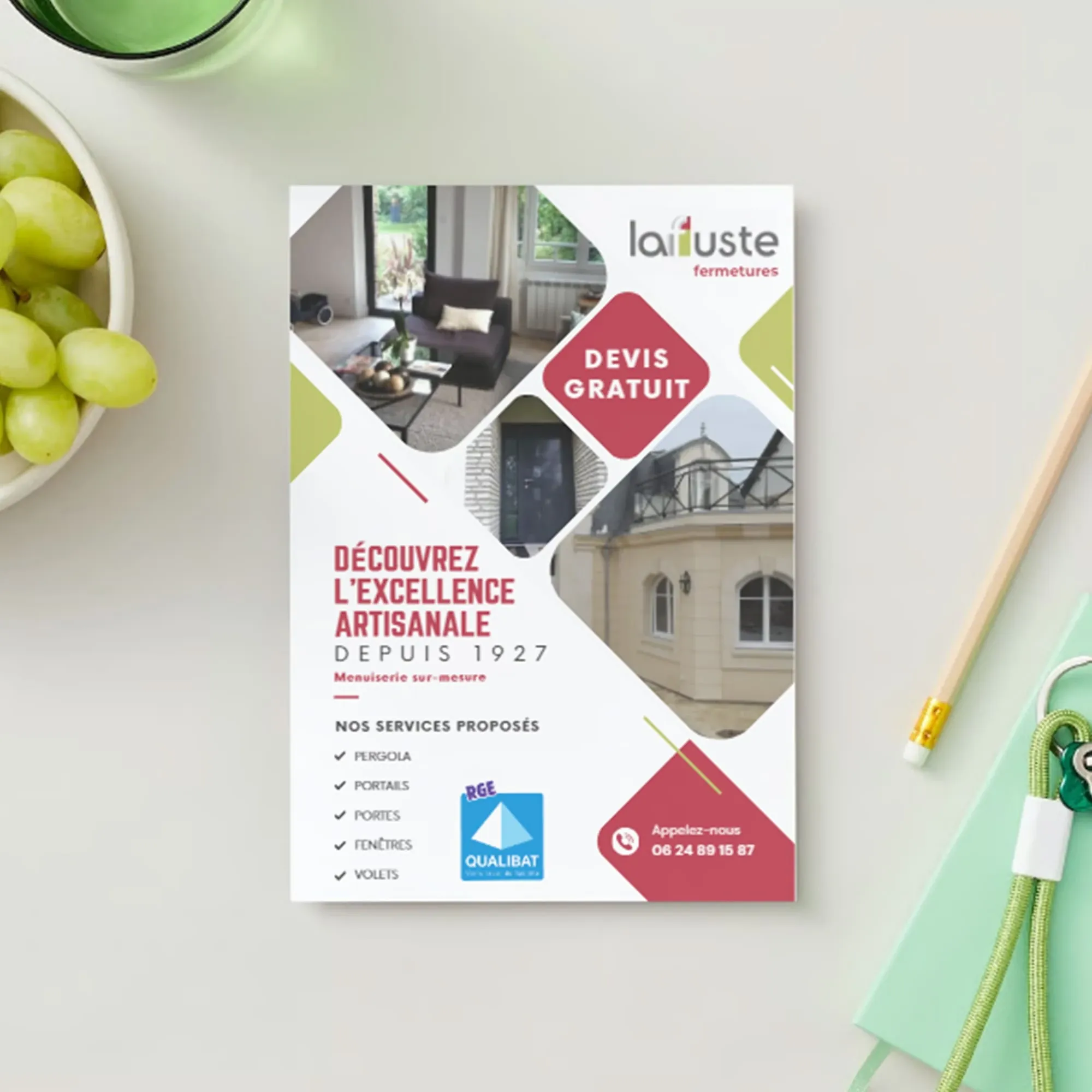 La Fuste — Graphisme, visuel 2
