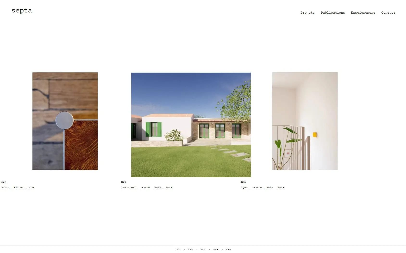 Septa — Site web, visuel 2
